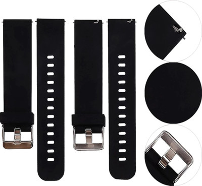 Reboot 20mm smart watch strap Smart Watch Strap(Black)