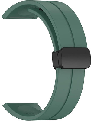 RUPELIK 20mm Smart Watch Strap with Metal Magnetic Lock Clasp,suitable for all 20mm watches Smart Watch Strap(Green)