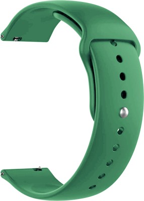 ACM Watch Strap Silicone Belt 20mm for Foxin Active (Sports Green Band) Smart Watch Strap(Green)