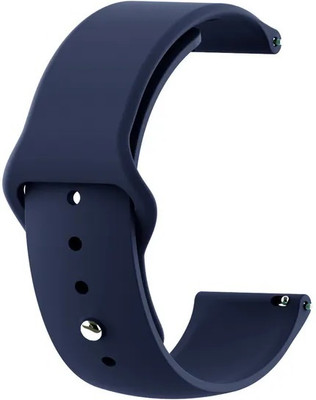 Melfo Silicon Strap Compatible with Pebble Dare Smart Watch Smart Watch Strap(Blue)