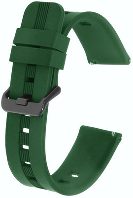 Colorcase Silicon Strap Compatible with V2a Cimo 1 Smart Watch Smart Watch Strap(White, Green)
