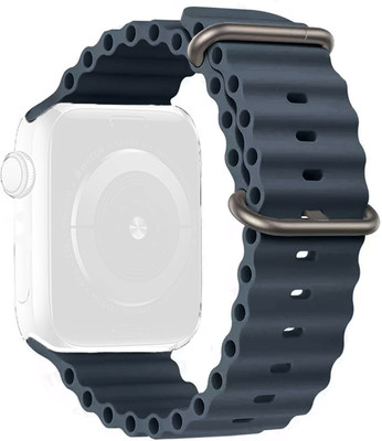 CellFAther Ocean Band Straps for iWatch 49/45/44/42mm Apple Watch Ultra Series 8/7/SE/6/5/4 Smart Watch Strap(Blue)
