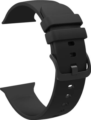 ACM Sliding Watch Strap Silicone Color Hook for Itel ‎2 Ultra Smartwatch Belt Band Black Smart Watch Strap(Red)