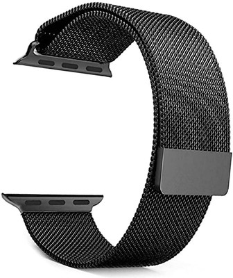 PUNAK Smart watch strap belt compatible with FIREBOLT GLADIATOR PLUS only Smart Watch Strap(Black)