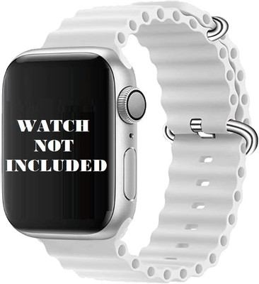 Hamz Effortless Style 49/45/44/42mm with Magnetic Silicon Smart iwatch Straps Smart Watch Strap(White)