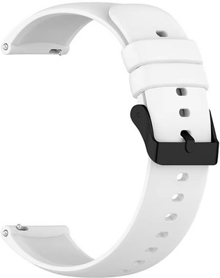 AOnes Watch Strap Silicone Classic Belt for Noise Noisefit Arc Smart Watch Strap(White)
