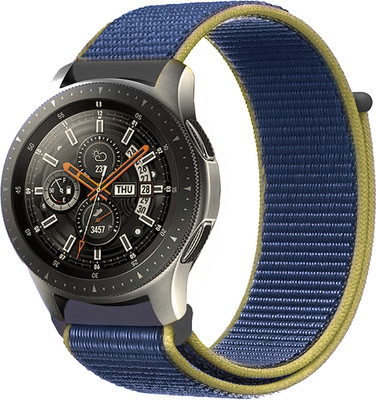 ACM Watch Strap Nylon Loop for Fireboltt Talk Pro Bsw038 Smartwatch Blue Smart Watch Strap(Blue)