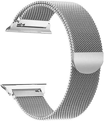 SwapME Compatible with Apple Watch Band 42mm 44mm 45mm 49mm ,Stainless Steel Mesh Loop Magnetic Clasp for iWatch Bands Ultra Series 8 SE 7 6 5 4 3 2 Women Men-49mm/45mm/44mm/42mmm Smart Watch Strap(Silver)