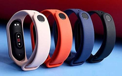 Asotai Strap Band for Xiaomi mi Band 5/ mi Band 6 Wristbands Replacement Silicone Strap Smart Band Strap(Mullti Color)