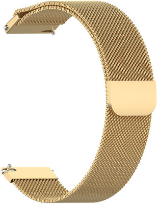 AOnes Metal Magnetic Loop Chain Strap for Alt Og Max 1.8 Inch Smart Watch Strap(Gold)