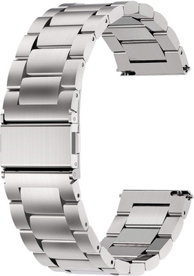 ACM Watch Strap Metal for Fire Boltt Supreme Bsw018 Smartwatch Silver Smart Watch Strap(Silver)
