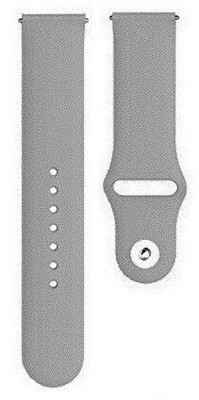 BLACK LOVIES 20 MM Watch Strap Compatible With AMAAZE FIIT BIP / BIP S / BIP Lite / Bip U Pro Smart Watch Strap(Grey)