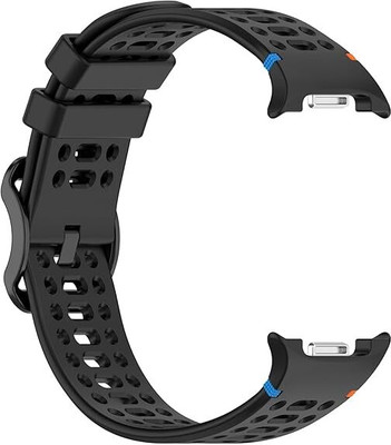 Connexa Strap for Galaxy Watch 8/8 Classic – Adjustable, Sweat-Resistant, & Durable & Stylish Comfort Band (Smart Watch NOT Included) Smart Watch Strap(Black)