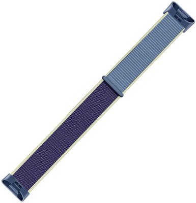 CellFAther Nylon Watch Band Straps Charge 4/ Charge 3 & SE (Alaskan blue) Smart Band Strap(Blue)