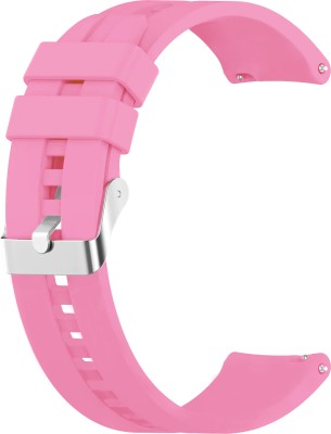 ACM Watch Strap Silicone Hook for Hammer Polar Smartwatch Belt Band Light Pink Smart Watch Strap(Pink)