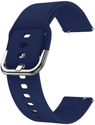 BLACK LOVIES 22 MM Soft Silicon Compatible With Fire bolt Ai BSW015 Smart Watch Strap(Black)