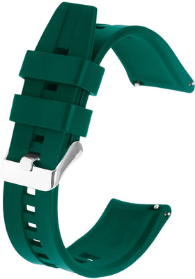 CELSERA Line Silicone Watch Belt for Pebble Crest Smart Watch Strap(Green)