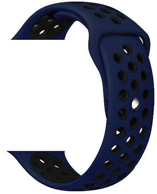 RUPELIK Silicone 20mm Watch Strap Samsung Active 2,Vivo Active 3, Suitable for All 20mm Watches Smart Watch Strap(Blue)