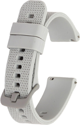 Melfo Smart Watch Strap Belt Silicone Strap Belt Compatible With NoiseFit Diva 2 Smart Watch 7001310 mm Smart Watch Strap(Grey)