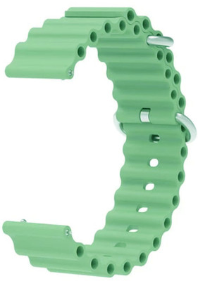 AOnes Ocean Silicone Watch Bands for Noise Colorfit Pulse 3 Smart Watch Strap(Green)