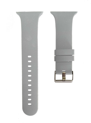 Colorcase Silicon Strap Compatible with Pebble Enigma Smart Watch Smart Watch Strap(White, Grey)