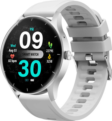 Fire-Boltt Rocket 33.02mm (1.3) Bluetooth Calling Smartwatch with AI Voice Assistant Smartwatch(Grey Strap, Free Size)