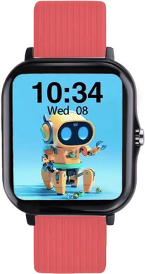 HRYFiNE H13 Premium Bluetooth Calling Smartwatch 1.69'' HD Full Touch 7 Day Battery Smartwatch(Red Strap, RAGULER)