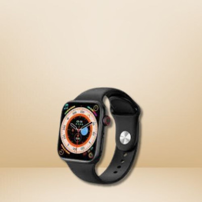 MM telecom T500 Ultra Smartwatch | Bluetooth Calling | Wireless Charging | Waterproof p44 Smartwatch(Black Strap, Free Size)