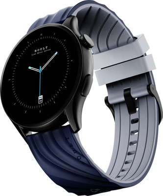 Boult Striker Pro 1.43″ AMOLED, BT Calling, Working Crown, 750 Nits, Metallic Frame Smartwatch (Blue Strap, Free Size) For Rs. 2299 @ 62 %
