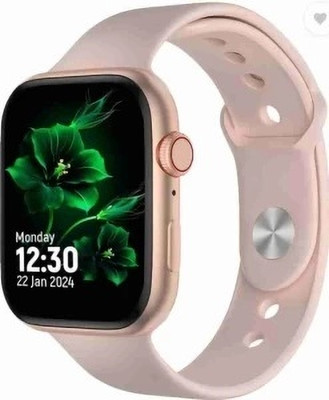 AWS i8 Smartwatch(Pink Strap, Free Size)