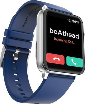 boAt Storm Call w/ 4.29 cm(1.69"), BT Calling & 550 Nits Brightness Smartwatch(Royal Blue Strap, Free Size)
