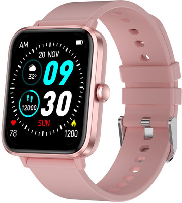 Fire-Boltt Ninja Calling Pro 42.9mm (1.69) Bluetooth Calling Smartwatch AI Voice Assistant Smartwatch(Pink Strap, Free Size)