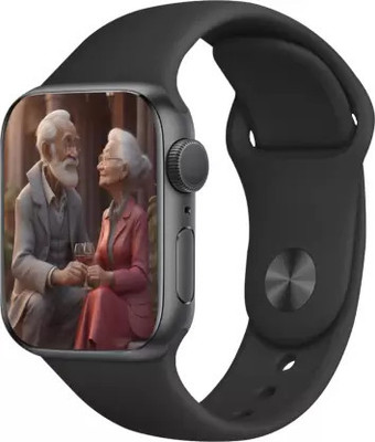 VYGHA COLLECTION BT Calling Watch with Many Features Music Camera Health Sport Smartwatch Smartwatch(Black Strap, Free Size)