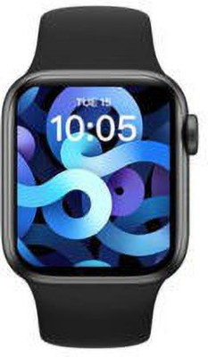 DLiDR Pro Big HD Display Touch Screen, BT Calling Feature For Boys Smartwatch(Black Strap, FREE SIZE)