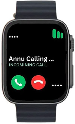 SHIVTAPI T800 Ultra Smartwatch(Black Strap, Free Size)