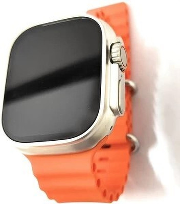 NITBUDDY T800 ULTRA ORANGE Smartwatch(ORANGE Strap, FREE SIZE)