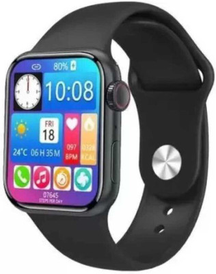 gazzet I8 Pro Max 4G Watchphone Smartwatch(Black Strap, Free)