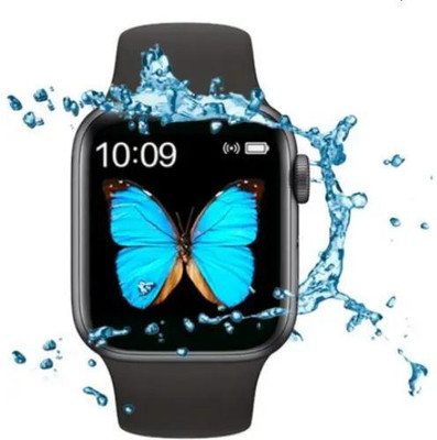 Roods T500 Smartwatch New Band With Bluetooth Calling Smartwatch(Black Strap, Free Size)