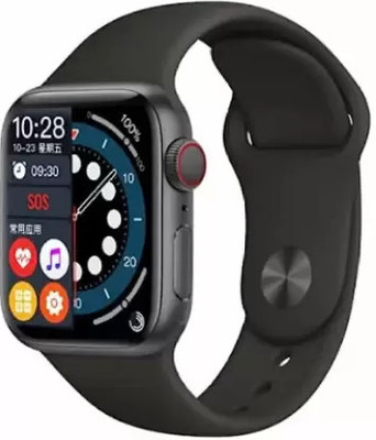 Shivana T500 Smart Watch with Bluetooth Calling New Version watch Smartwatch(Black Strap, Free Size)