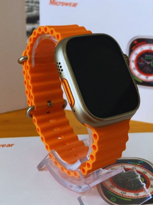 Veu T800 Ultra Smart Watch Series 8 ORANGE522 Smartwatch(ORANGE Strap, FREESIZE)