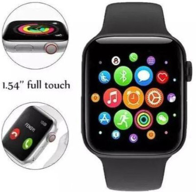 RKLS Ultra T500 Pulse wave SmartWatch RO97 Smartwatch(Black Strap, Free Size)