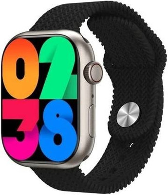 Foxne Point PRO 2.0, with ChatGpt, True Amoled Display, BT Calling Premium Smartwatch Smartwatch(Black Strap, Free)