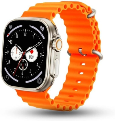 Jan.in global Jan.in T900 Smartwatch(Orange Strap, Free size)