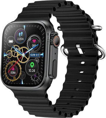 SHIVTAPI T800 Ultra Smartwatch(Black Strap, Free Size)