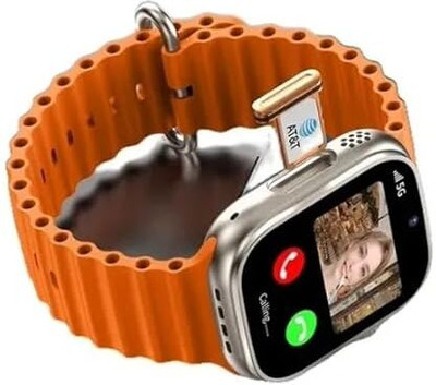 SEHUB S9 Ultra Smartwatch 5G SIM | 2.0” AMOLED Display | 4GB RAM + 64GB | Dual Camera Smartwatch(Orange Strap, 49MM) SEHUB S9 Ultra Smartwatch 5G SIM | 2.0” AMOLED Display | 4GB RAM + 64GB | Dual Camera Smartwatch(Orange Strap, 49MM)