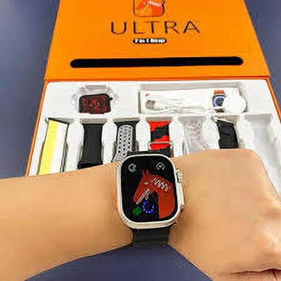 MAYAS ULTRA 7 IN 1 Smartwatch(Multicolor Strap, Free Size)