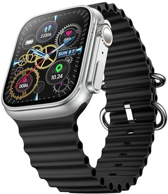 RLS 1.99 Series 8 HD Display -Bluetooth Call, Fitness Tracker, Voice Assistance Smartwatch(Black Strap, FREE SIZE)