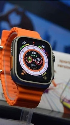 Vinayak T800 Ultra Smart Watch Series 8 ORANGE:-22 Smartwatch(ORANGE Strap, FREESIZE)