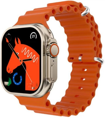zdea T800 Ultra Smart Watch Series 8 ORANGE:-22 Smartwatch(ORANGE Strap, FREESIZE)