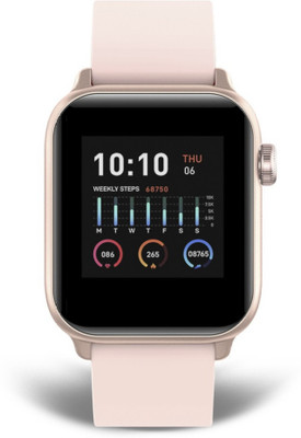 GIONEE STYLFIT ALPHA 5 Smartwatch(Pink Strap, Regular)